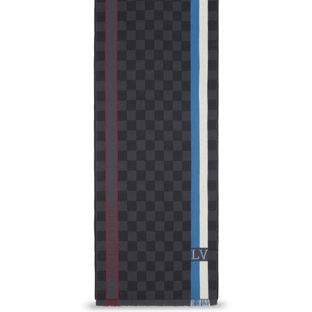 NWOT Louis Vuitton Reversible Damier Scarf
